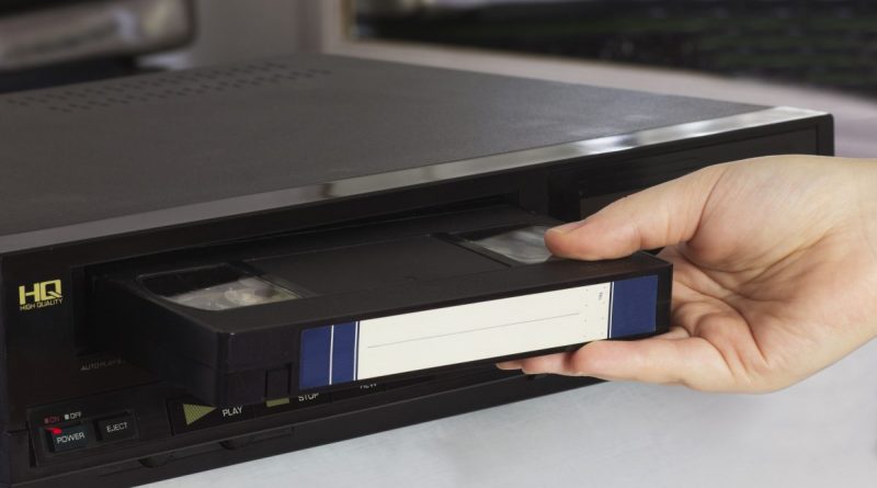 Un lecteur cassette VHS